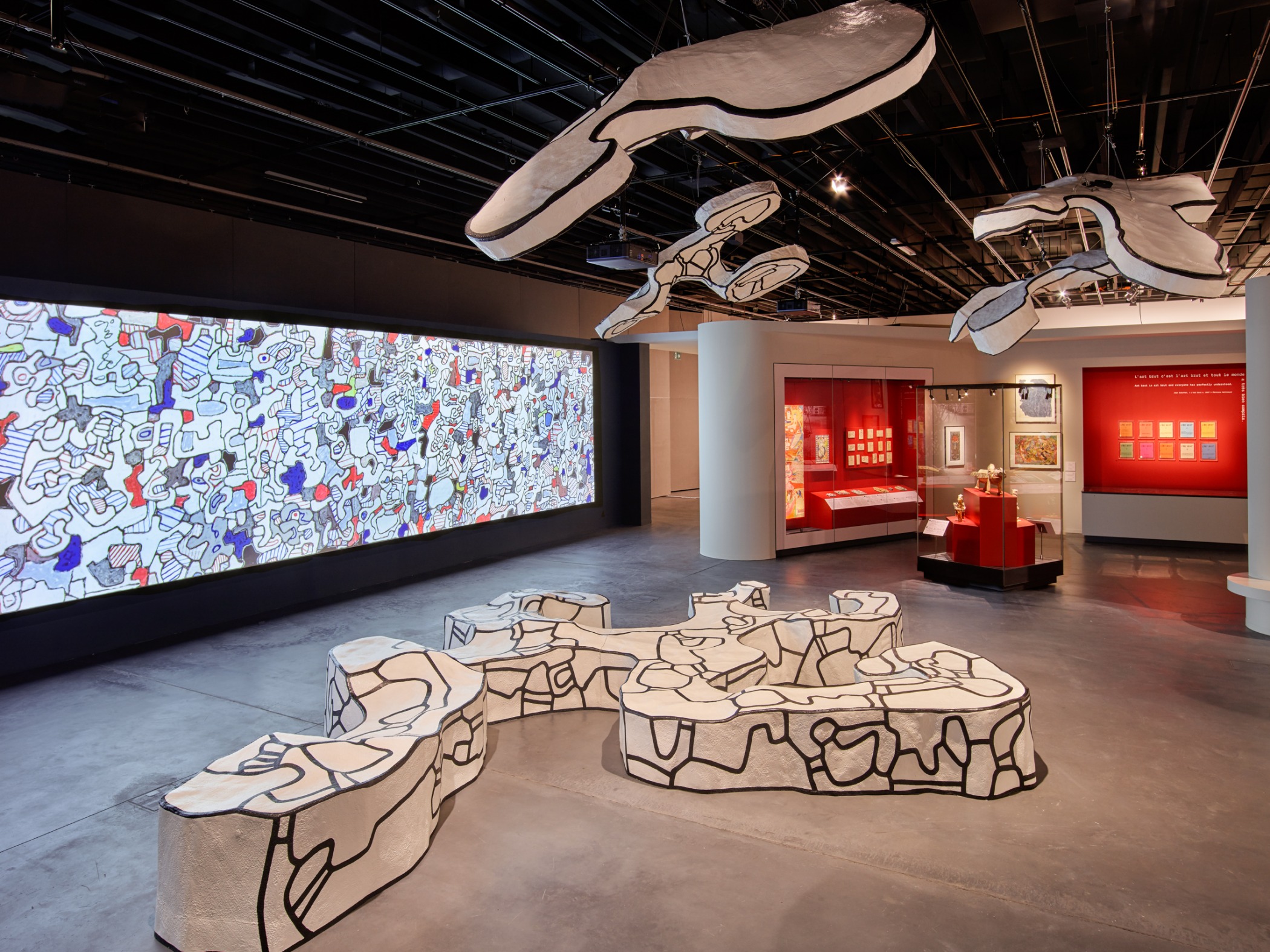 JEAN DUBUFFET, UN BARBARE EN EUROPE, MEG