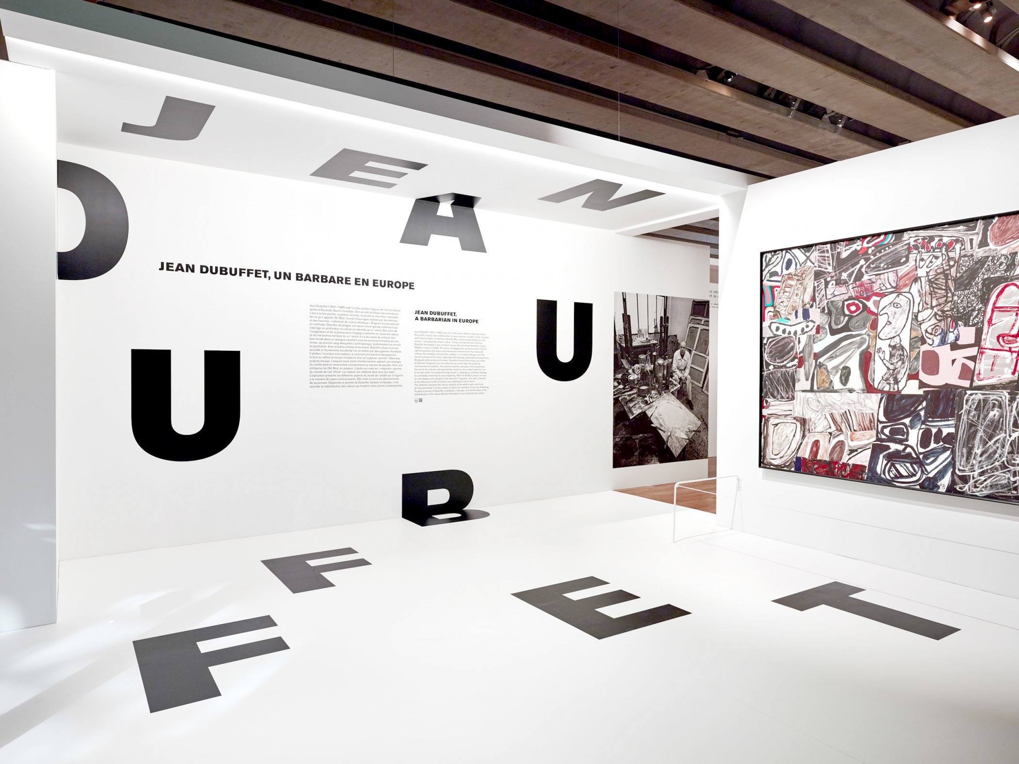 JEAN DUBUFFET, UN BARBARE EN EUROPE, MUCEM